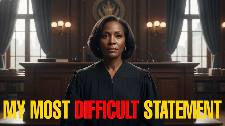 My Toughest Sentence... When Everything Changed for Everyone