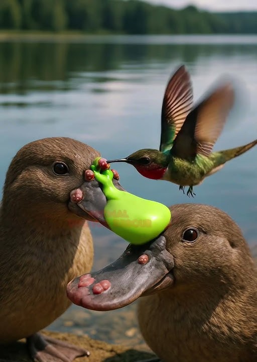 Hummingbird Saves Sick Platypuses | An Incredible Rescue!