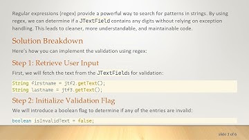 Catch Numbers in JTextField: A Guide to Validating User Input in Java Swing