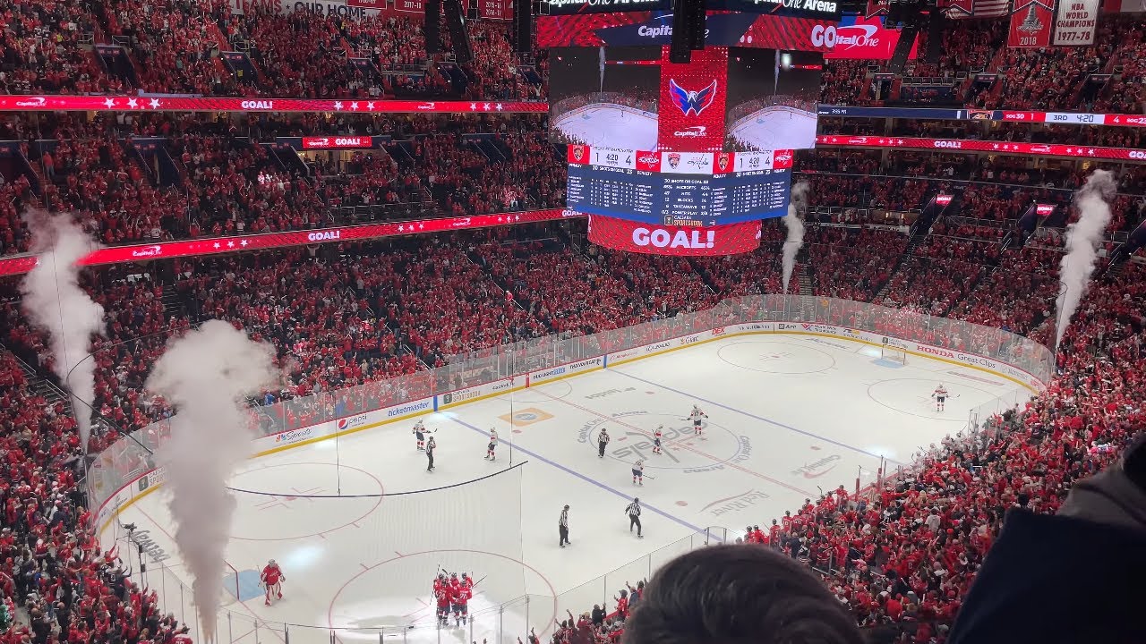 Washington Capitals 2022 Playoffs Goal Horn (LIVE!) 5 YouTube