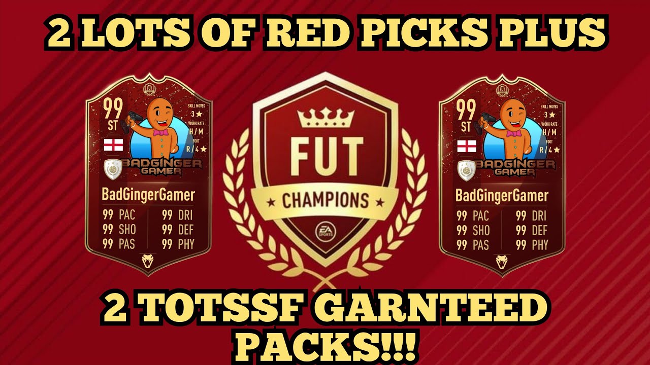 WEEKEND LEAGUE REWARDS 2 SETS OF RED PICKS and all the rewards. PLUS