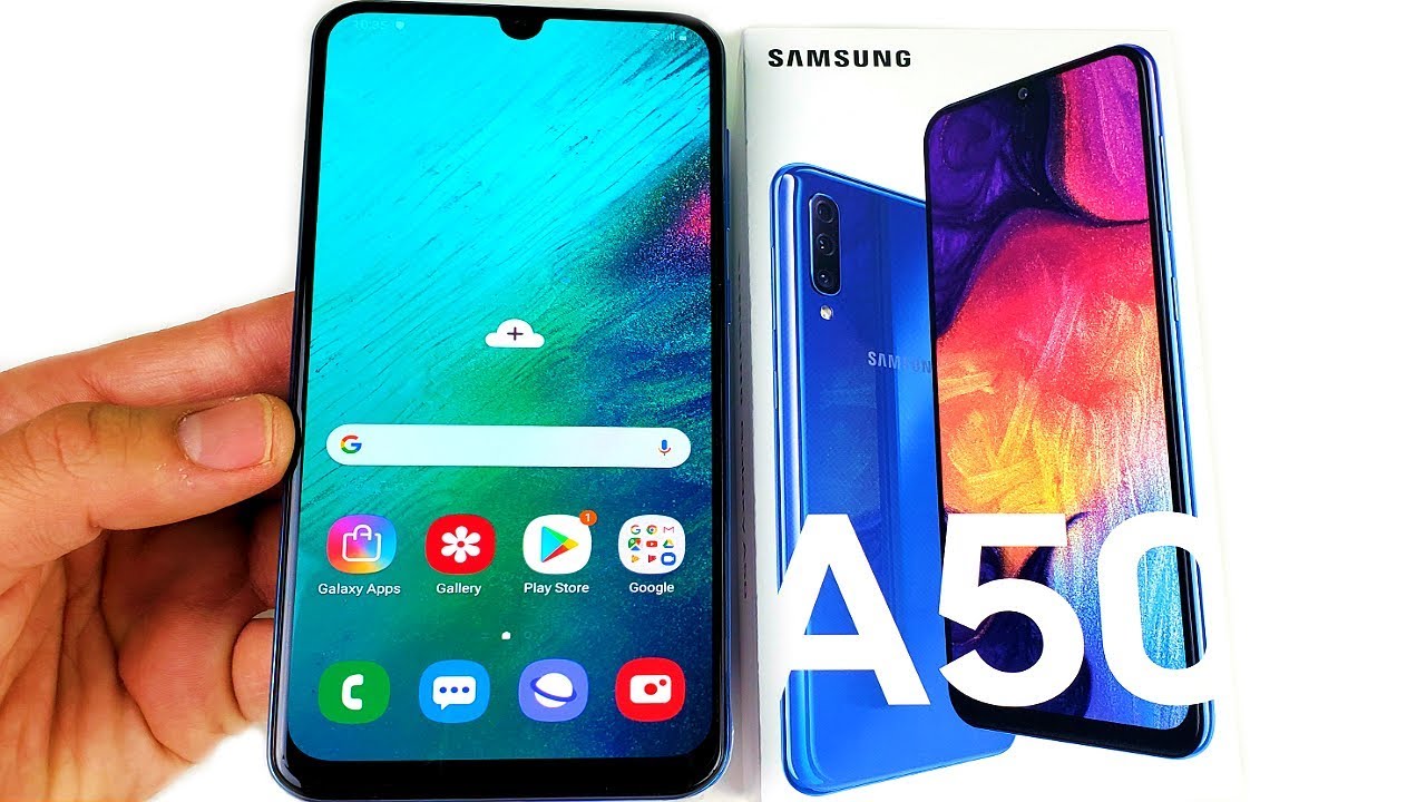 Galaxy A50 Unboxing Youtube