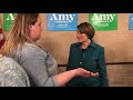 Sen. Klobuchar confronted on Medicare for All