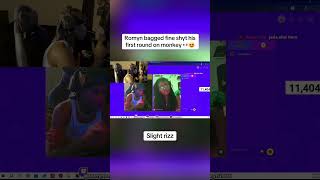 Romyn bagged fine shyt his first round on monkey 😍👀