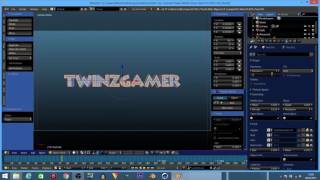 TWINZGAMER - SPEEDART + his INTRO ( Personal ) B3D / AE