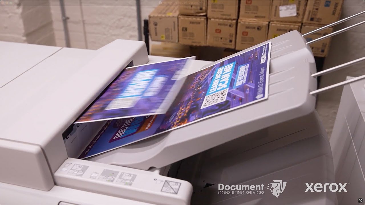 リクエストページ Xerox® Versant® Family of Presses Reimagined to Deliver More - YouTube