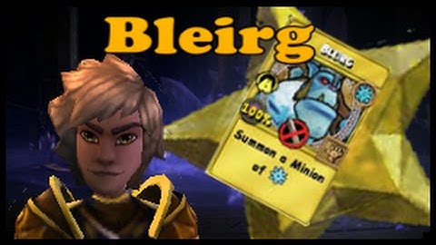 Wizard 101 l Minion Showcase l Bleirg