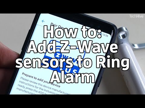 How to add Z-Wave sensors to Ring Alarm