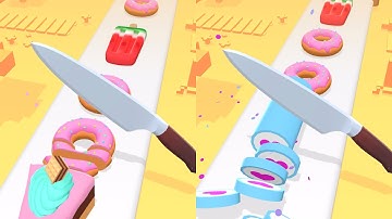 Perfect Slices! Very Satisfying And Relaxing ASMR Slicing Game