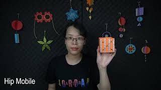 Cách làm một chiếc hộp để đồ bằng giấy cứng màu cam | Híp Mobile