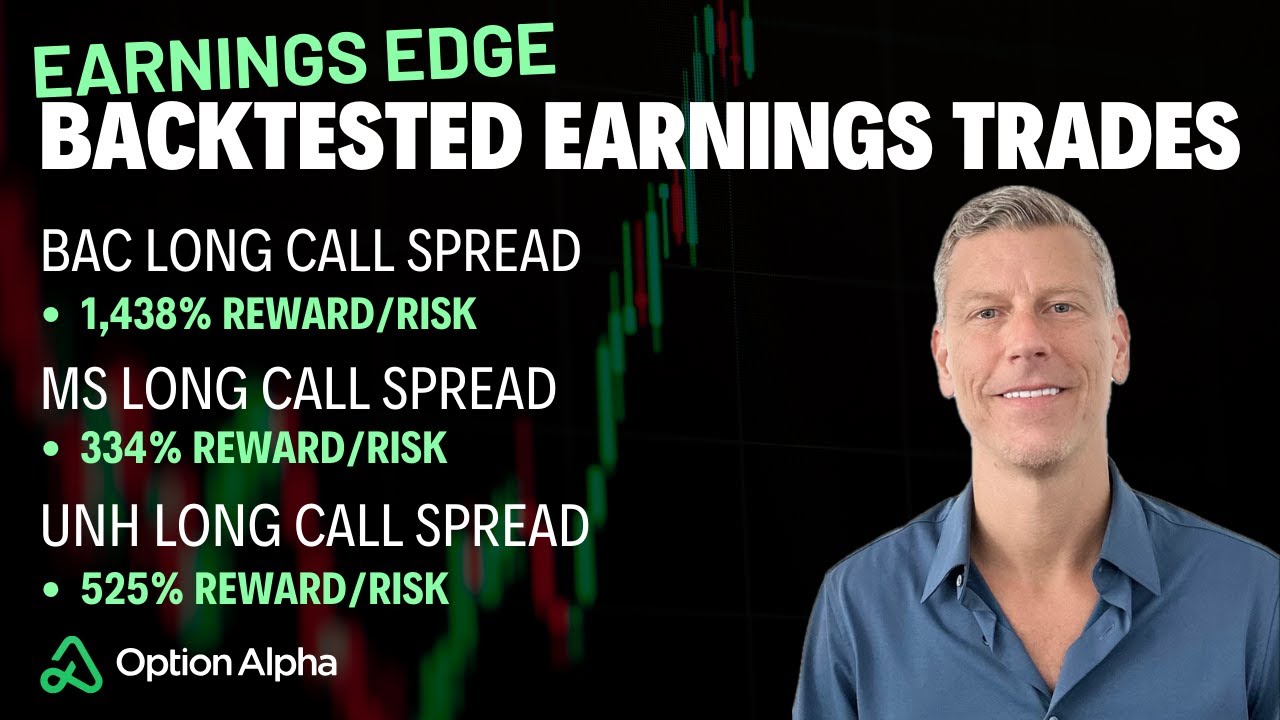 3 Backtested Earnings Trades to Start Earnings Season - YouTube