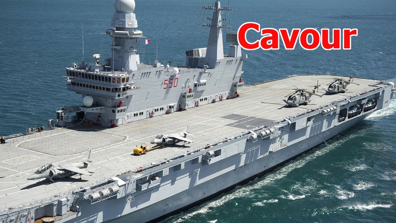 Surprised Cavour 550 Carrier of Italian Navy - Small but Powerful - YouTube