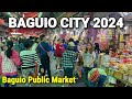 Philippines market tour in baguio city  baguio public market 2024 walking tour