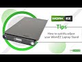 Workez tips how to quickly adjust your workez laptop stand