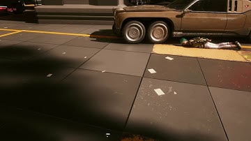 Cyberpunk 2077 flickering billboards and textures 3