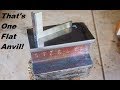 Flattening an Anvil Face with the Angle Grinder!