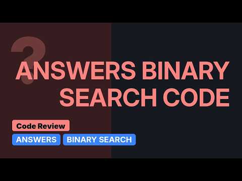 Code Review: Python 2 binary search