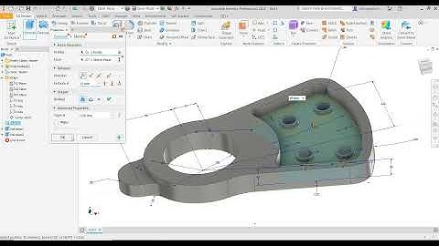 Inventor 2022 Tutorial #242 | 3D Model Basic Beginners