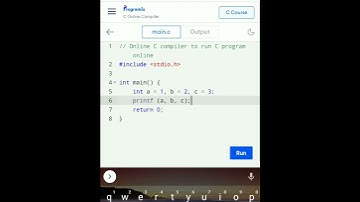 C program execution with the help of online compiler in tamil | #cprogramming #happycoding #tamil