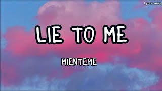 Tate McRae & Ali Gatie - Lie To Me [Traducida al Español] (Lyrics)