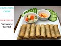 Grandmas delicious vietnamese egg roll recipe  easy  simple appetizer to make for your family