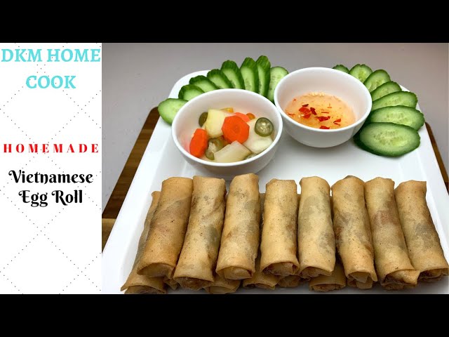 Chả Giò: Vietnamese Egg Rolls Recipe - I'm Not the Nanny