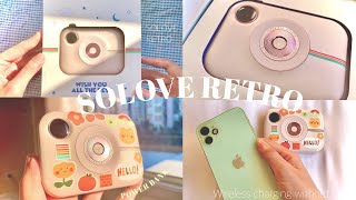 ✨Unbox&Review💖SOLOVE Power bank Wireless for iPhone 12 🍑 | Cute Decorating พาวเวอร์แบงค์ น่ารัก screenshot 5