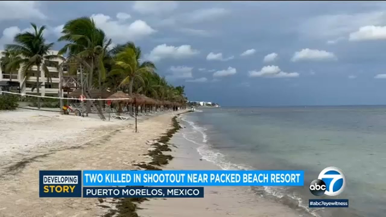 Gunmen On Jet Skis Open Fire On A Cancun Hotel Zone Beach  [VIDEO]