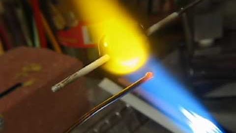 Devardi Glass w/Brass-Copper Wire & Brass Screen, Lampwork Bead Making Tutorial