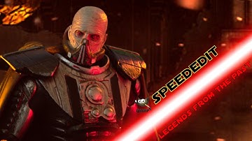 Speededit with GIMP - Legends from the past with lightsaber effects and background replacement