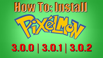 MineCraft 1.6.4 | How To Install Pixelmon 3.0 3.0.0 3.0.1 3.0.2