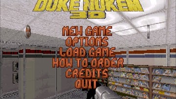 Duke Nukem 3D For DOS Running On iOS 12.x, 11.x, 10.x, 9.x Using iDOS 2/PowerDOS From The App Store