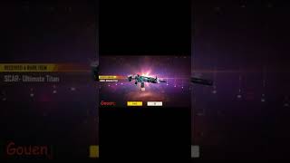 SCAR- Ultimate Titan | Free Fire #shorts #freefire #SCAR