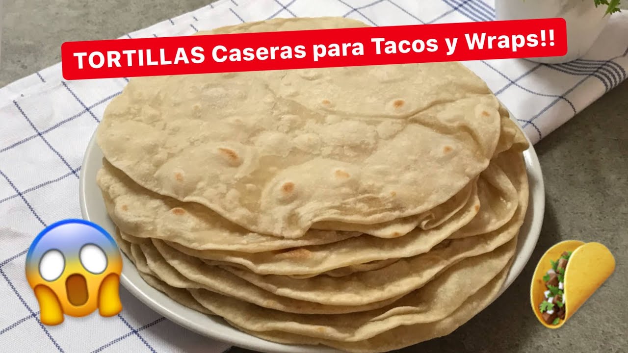 Masa para Tacos, Wraps RAPIDITAS CASERAS tacos tortillas fajitas