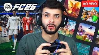 🔵LIVE ON🔵JOGANDO FC 26 E OUTROS JOGOS🔵 RAFÃO AO VIVO 🔵