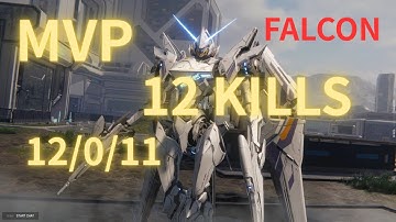 Mecha BREAK FALCON 12 KILLS MVP Cape Blanc Observatory (Operation VERGE)