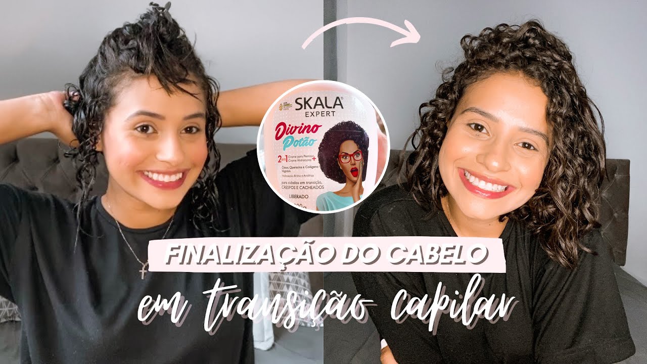 FINALIZAÇÃO DO CABELO EM TRANSIÇÃO CAPILAR