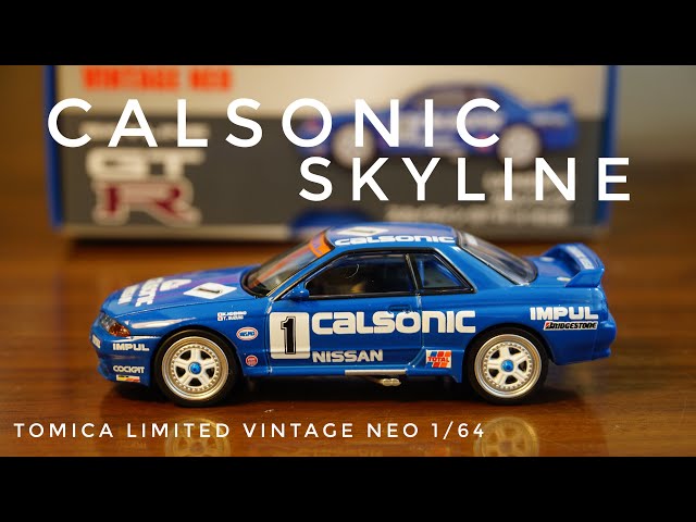 TOMICA LIMITED VINTAGE NEO CALSONIC SKYLINE R32 トミカリミテッド ...