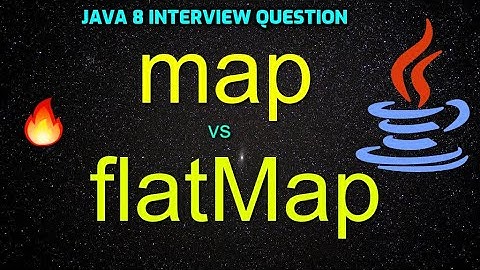 Difference between map and flatMap || Most Important java 8 Interview question