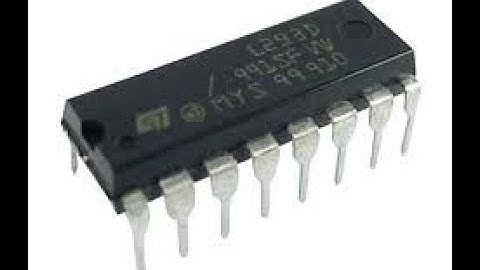 Robot seguidor de linea negra Arduino (Circuito) video2-parte 2 Puente h