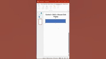 PowerPoint Tip: Duplicate and Move Shapes Horizontally or Vertically with Single Shortcut
