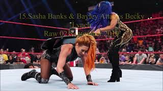 Top 20 (15-11) Becky Lynch Trouble & Defeat