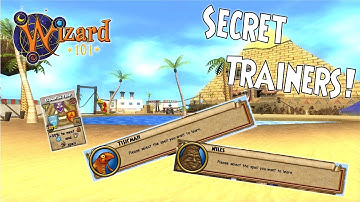 SECRET Trainers in Kroktopia! | Wizard101