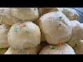 Italian Lemon Drop Cookies! Perfect for holidays, special events, or to enjoy anytime! ASMR Cooking