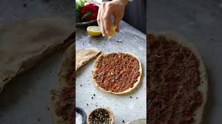 Homemade Turkish Lahmacun  | Easy Fast & Delicious