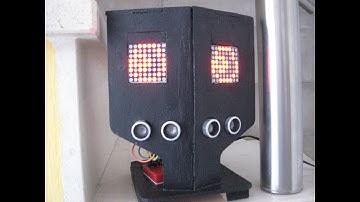 Como hacer un robot que te sigue con la mirada, planos gratis. RamosElectroDron