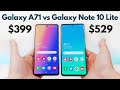 Samsung Galaxy A71 vs Samsung Galaxy Note 10 Lite - Who Will Win?