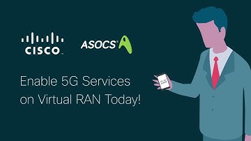 ASOCS & Cisco  present User-Centric Unique SON Capabilities in a joint demo