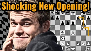 ¡Magnus Carlsen es un LOCO! ¡Inventa una nueva apertura y SACS todo para un CAOS TOTAL!