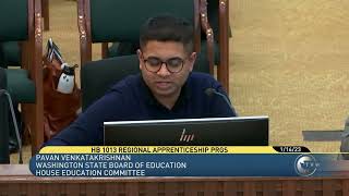 Pavan testifies on HB 1013